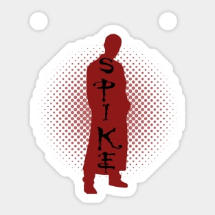 Spike Silhoutte Sticker